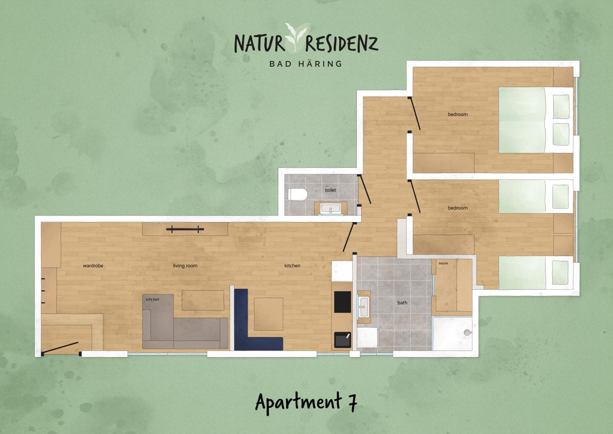 Natur Residenz Bad Häring Eksteriør billede