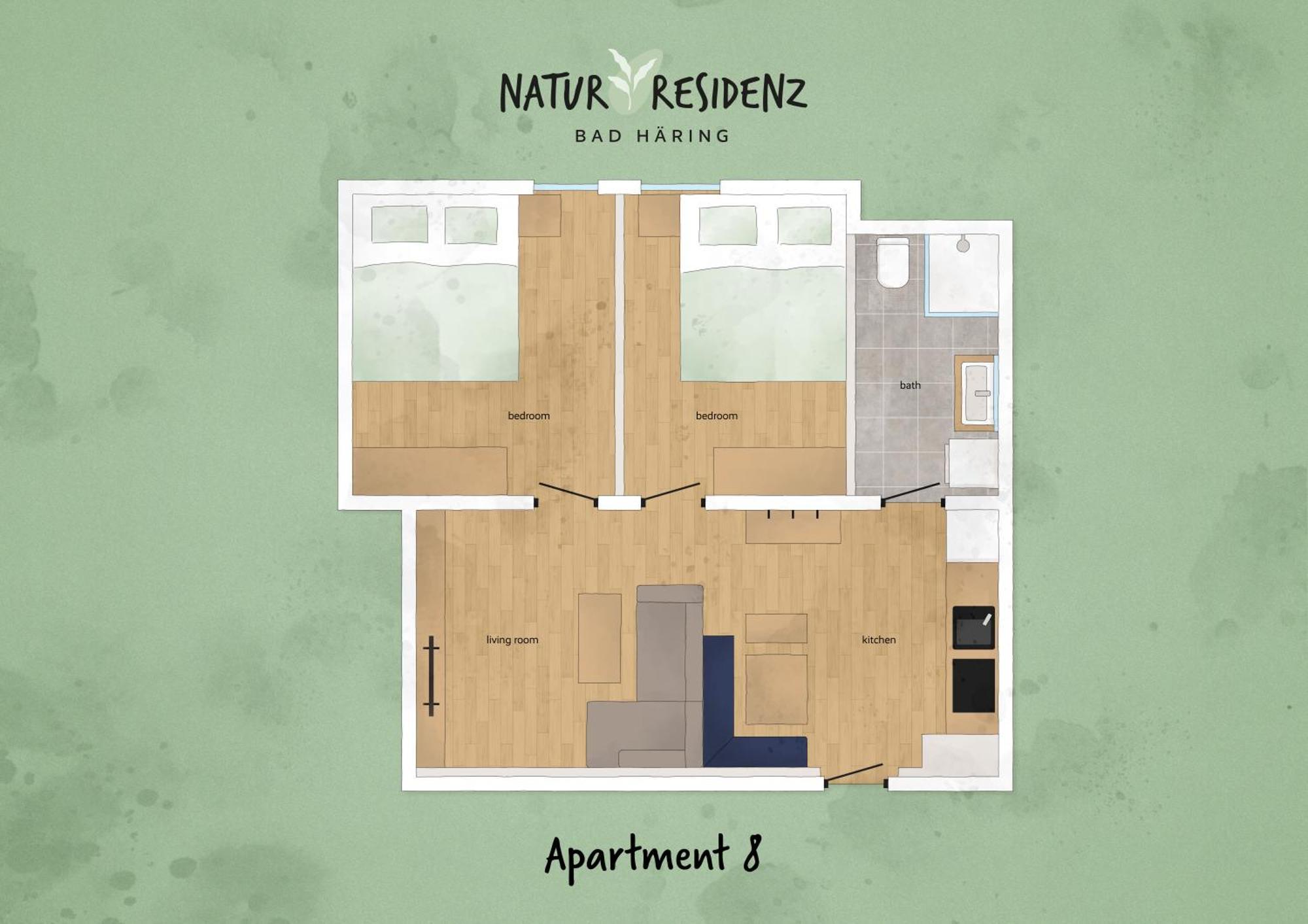 Natur Residenz Bad Häring Eksteriør billede
